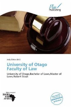 Cover University of Otago Faculty of Law