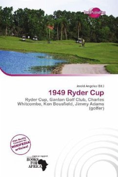 Cover 1949 Ryder Cup