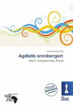 Cover Agdistis arenbergeri