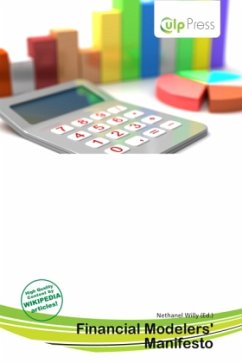 Cover Financial Modelers' Manifesto
