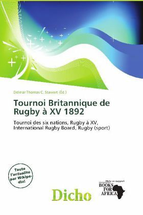 Tournoi Britannique de Rugby à XV 1892