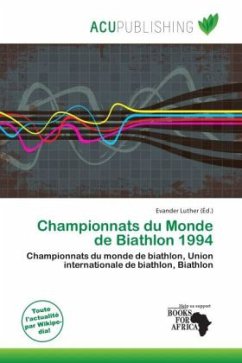 Cover Championnats du Monde de Biathlon 1994
