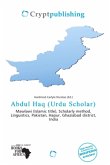Abdul Haq (Urdu Scholar)