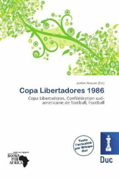 Cover Copa Libertadores 1986