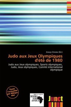 Cover Judo aux Jeux Olympiques d'été de 1980