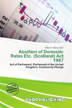 Abolition of Domestic Rates Etc. (Scotland) Act 1987