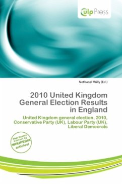 2010 United Kingdom General Election Results in England