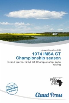 Cover 1974 IMSA GT Championship season