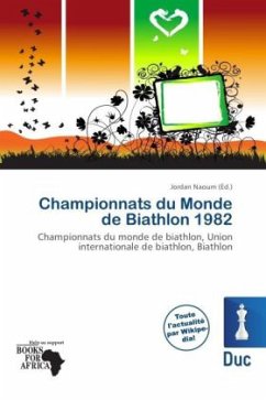 Cover Championnats du Monde de Biathlon 1982