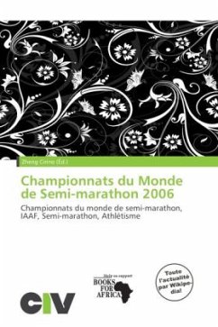 Cover Championnats du Monde de Semi-marathon 2006