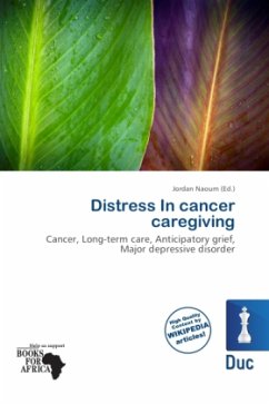 Distress In cancer caregiving Cover Distress In cancer caregiving
