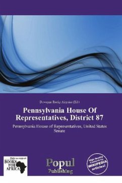 Cover Pennsylvania House Of Representatives, District 87