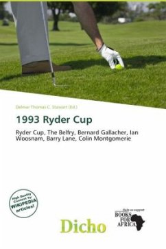 Cover 1993 Ryder Cup