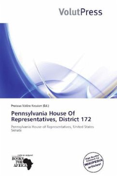 Cover Pennsylvania House Of Representatives, District 172