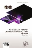 Natural Law Party of Quebec candidates, 1994 Quebec