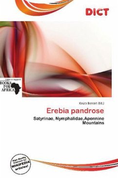 Erebia pandrose