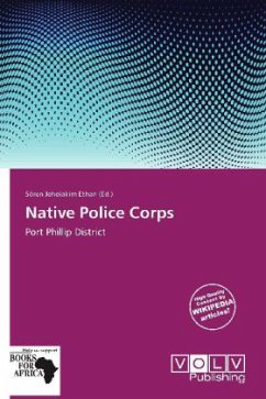 Cover Native Police Corps