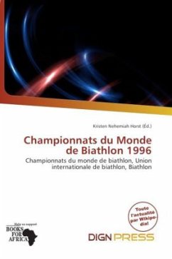 Cover Championnats du Monde de Biathlon 1996