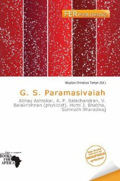 G. S. Paramasivaiah