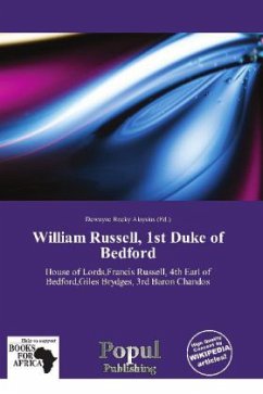 William Russell, 1st Duke of Bedford