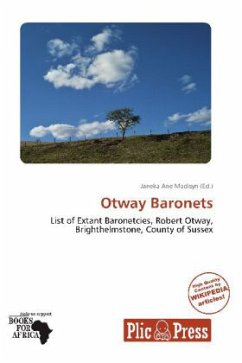 Cover Otway Baronets