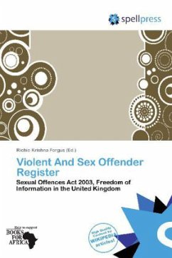 Cover Violent And Sex Offender Register