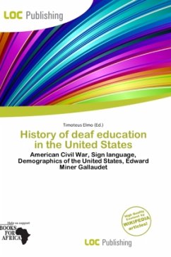 History of deaf education in the United States