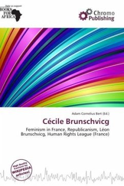 Cover Cécile Brunschvicg