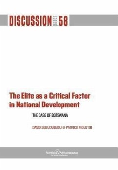 The Elite as a Critical Factor. the Case of Botswana - Sebudubudu, David; Molutsi, Patrick