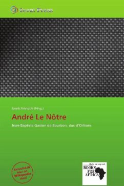 Cover André Le Nôtre