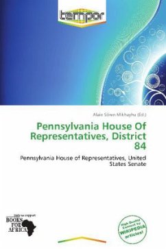 Cover Pennsylvania House Of Representatives, District 84
