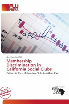 Membership Discrimination in California Social Clubs