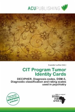 Cover CIT Program Tumor Identity Cards