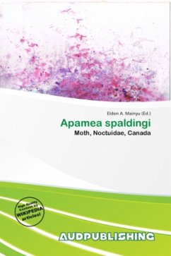 Cover Apamea spaldingi