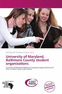 University of Maryland, Baltimore County student organizations