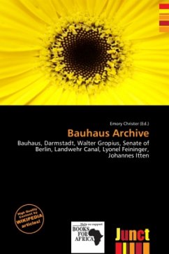Cover Bauhaus Archive