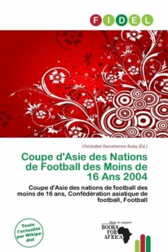 Cover Coupe d'Asie des Nations de Football des Moins de 16 Ans 2004