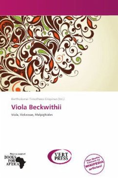 Cover Viola Beckwithii