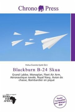 Cover Blackburn B-24 Skua