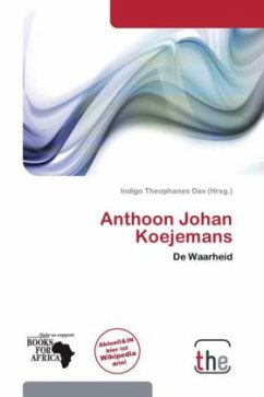Cover Anthoon Johan Koejemans