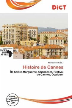 Cover Histoire de Cannes
