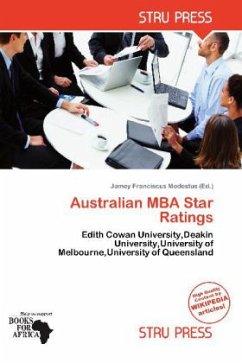 Cover Australian MBA Star Ratings