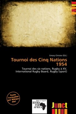 Cover Tournoi des Cinq Nations 1954