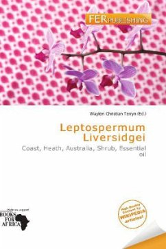 Leptospermum Liversidgei