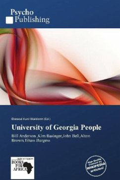 University of Georgia People