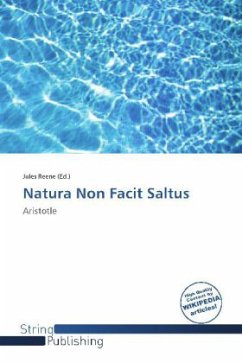 Cover Natura Non Facit Saltus