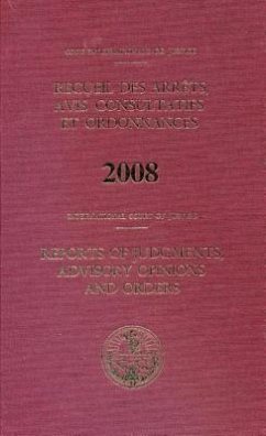 Reports of Judgments, Advisory Opinions and Orders: 2008 Bound