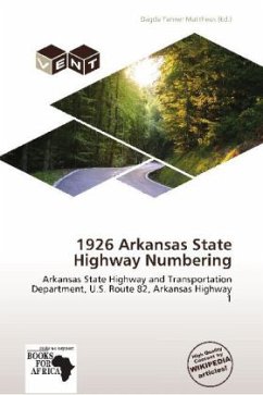 1926 Arkansas State Highway Numbering