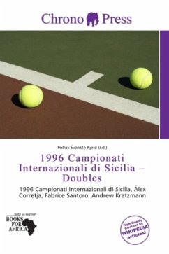 1996 Campionati Internazionali di Sicilia Doubles Cover 1996 Campionati Internazionali di Sicilia Doubles