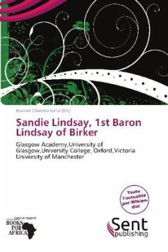 Cover Sandie Lindsay, 1st Baron Lindsay of Birker